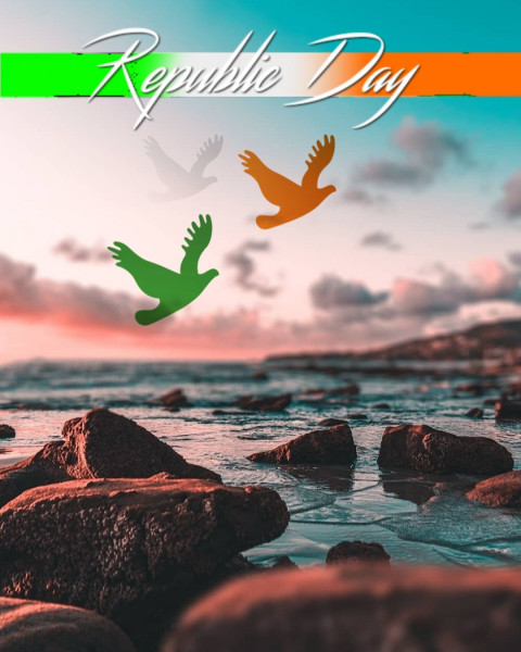 Photoshop Republic Day Background Wallpaper Full HD