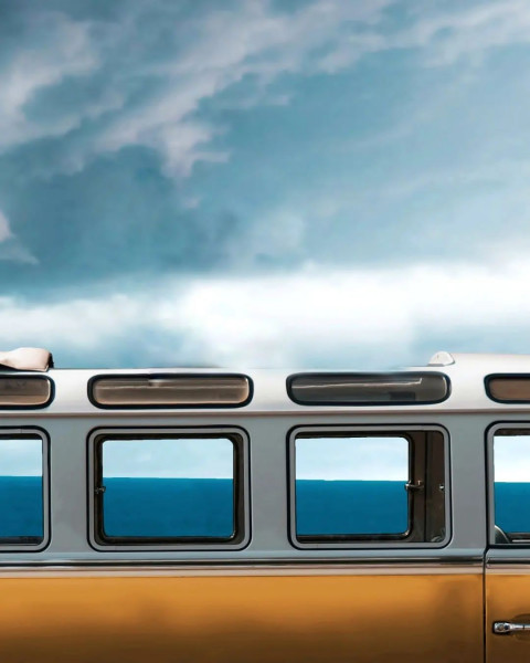 Photoshop Sky Bus Background Full HD Download Free