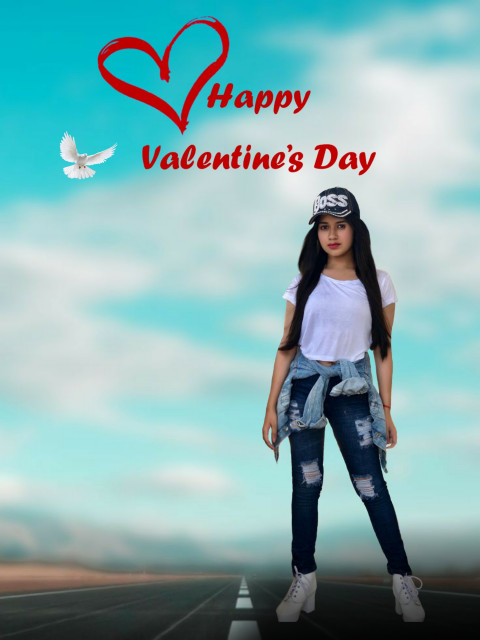Photoshop Valentine Day Background HD For PicsArt Editing