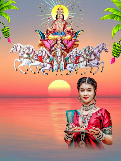 PicsArt CB Cb Happy Chhath Puja Girls Editing Full HD Background Free