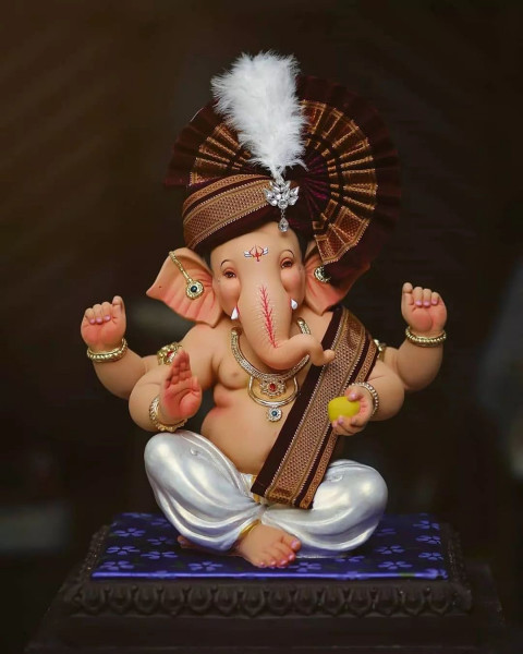 Picsart Ganpati Bappa Morya Banner Editing Background HD Img