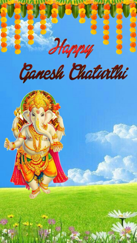 Picsart Ganpati Bappa Morya Editing CB Background HD Download DP