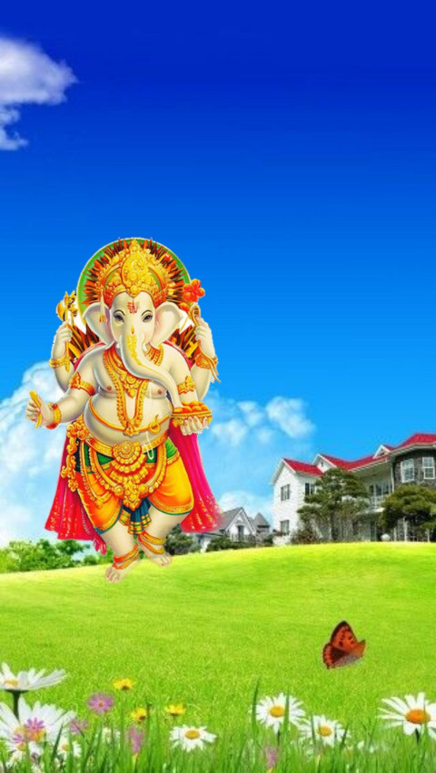 PicsArt Ganpati Ganesh Chaturthi CB Editing Background Download Img