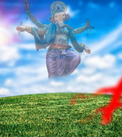 PicsArt Ganpati Ganesh Chaturthi Photo Editing Background Download