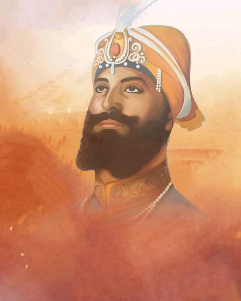 Picsart Guru Govind Singh Photo Editing Background