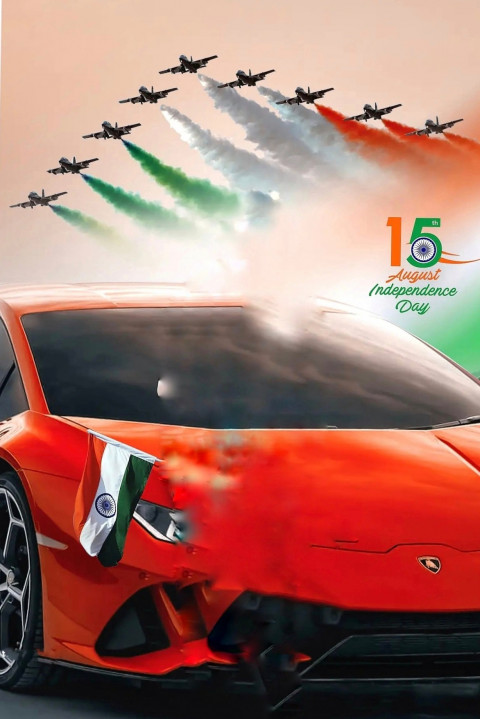 PicsArt Haapy Independence Day Background For 15 August Editing Car