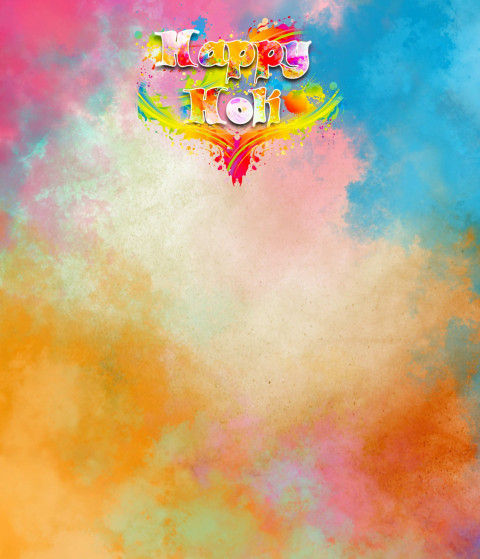 Picsart Happy Holi Background For Banner Poster Editing HD