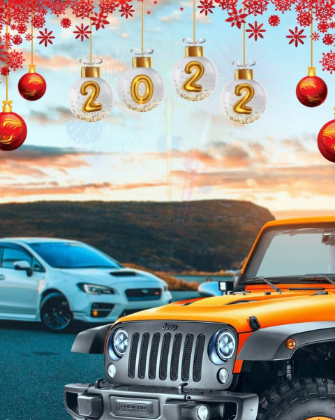 PicsArt Happy New Year 2022 CB Editing Background HD