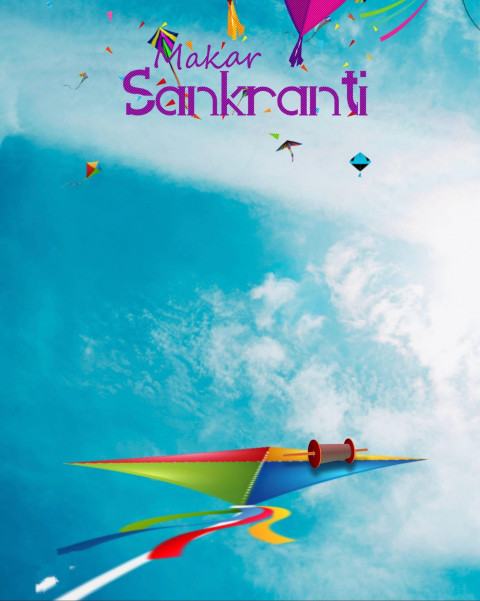 Picsart (Lohri) Happy Makar Sankranti Editing Background For CB & Photoshop