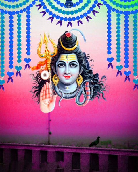 PicsArt Mahashivratri Photo Editing Background HD Free