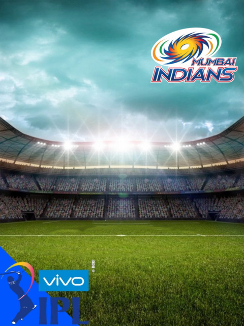 Picsart Mumbai Indians IPL Background For CB Editing