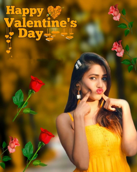 Picsart Valentines Day cb Background Downlaod Free HD Girl