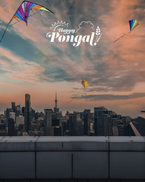 Pongal Makar Sankranti (Lohri) Background HD For Picsart & CB Editing