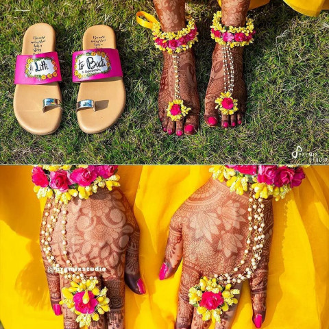 Pre Wedding Photoshoot Wallpapers For Dulhan Haldi