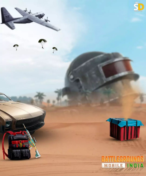 PUBG Background For Editing CB Picsart Photo