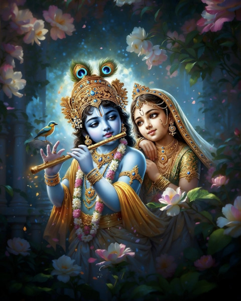 Radha Krishna Wallpaper HD For Janmashtami Festival