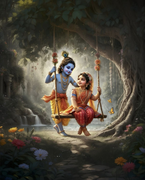 Radha Krishna Wallpaper HD For Janmashtami Festival