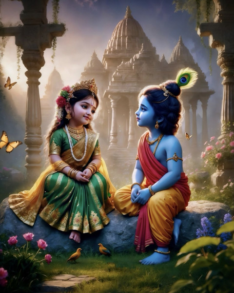 Radha Krishna Wallpaper HD For Janmashtami Festival