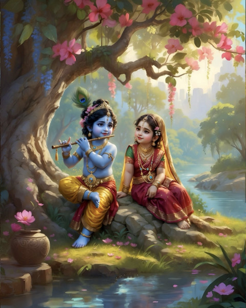 Radha Krishna Wallpaper HD For Janmashtami Festival