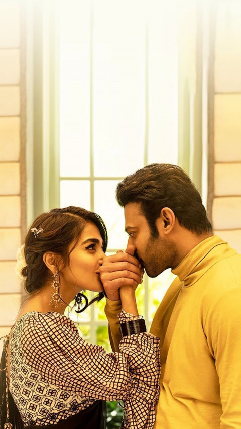 Radheshyam Pooja Hegde Photos WhatsApp Status HD Wallpaper