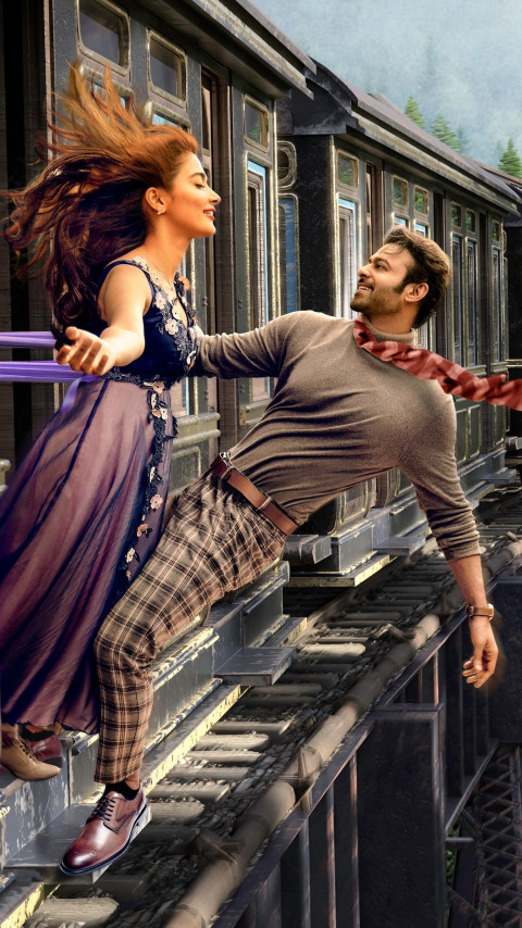 Radheshyam Pooja Hegde Photos WhatsApp Status HD Wallpaper