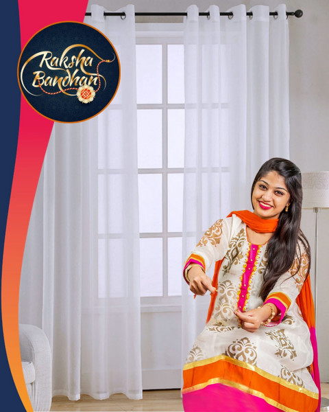 Raksha Bandhan Background With Sister For Picsart