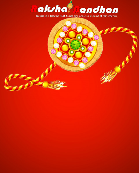 Raksha Bandhan Rakhi Editing Background Download