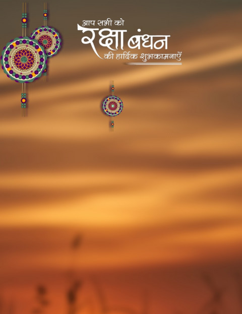 Raksha Bandhan Rakhi Editing Background Download