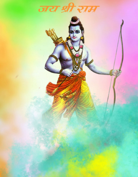 Ram Navami PicsArt CB Photo Editing Background