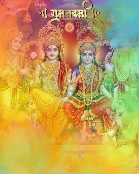 Rama Navami CB Photo Editing Background Download Free