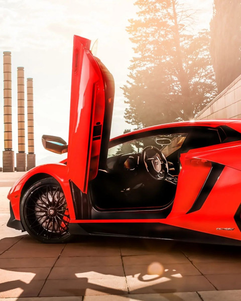 Red Car CB Editing Background Download For Picsart