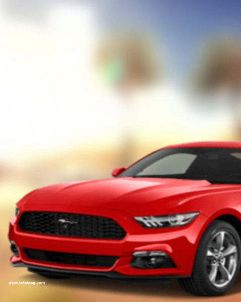 Red Car Photo Editing HD Background For Picsart
