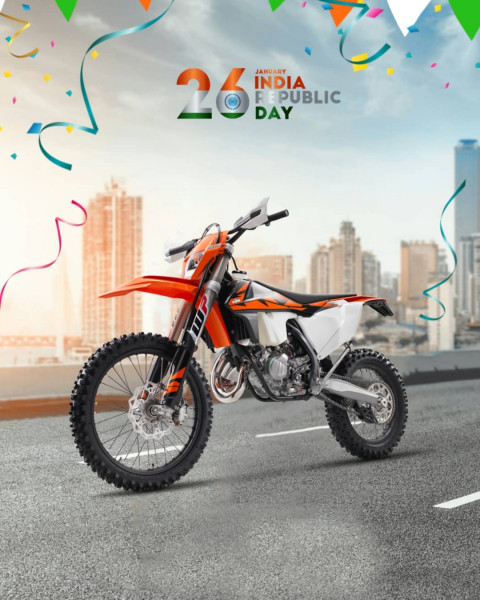 Republic Day 26 January Background Wallpaper For Picsart & CB Bike