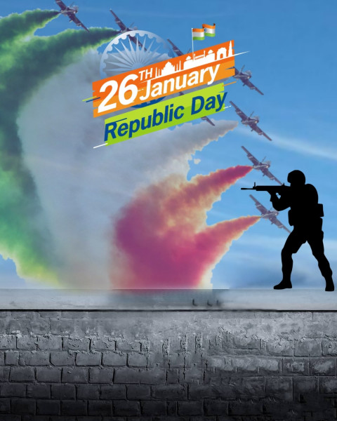 Republic Day 26 January Editing Background For Picsart & CB