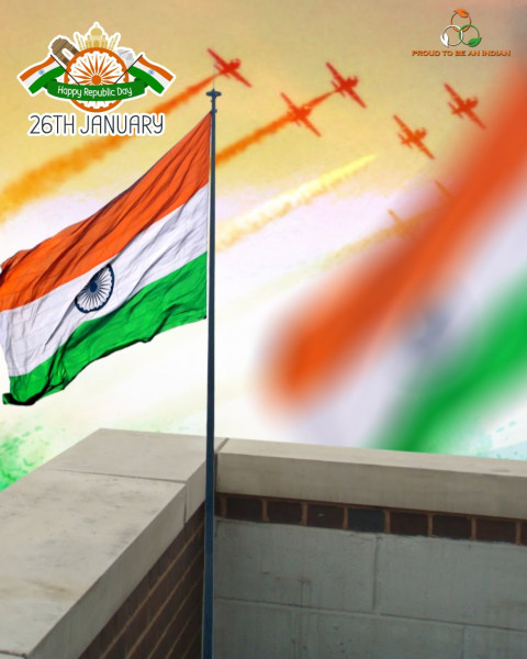 Republic Day 26 January Editing Background For Picsart & Photoshop CB