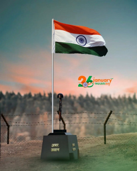 Republic Day Cb Editing Background For Picsart With Indian Flag New