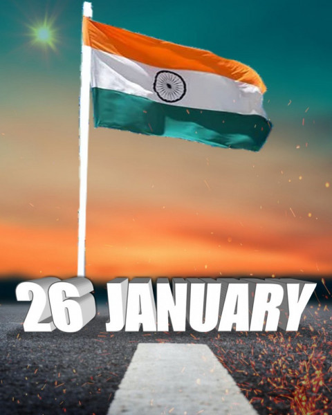 Republic Day Editing Background For Picsart & Photoshop