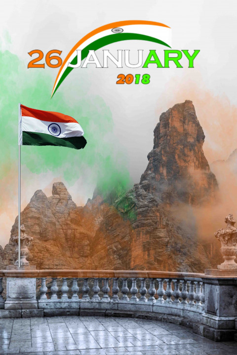 Republic Day Editing Background For Picsart & Photoshop New