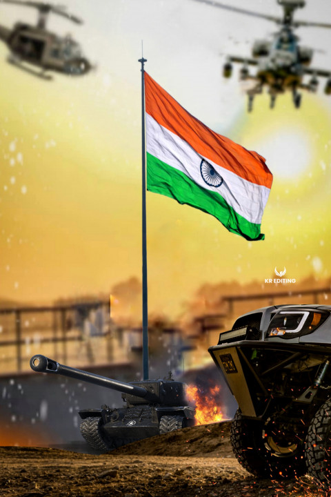 Republic Day Picsart Photo Editing Background