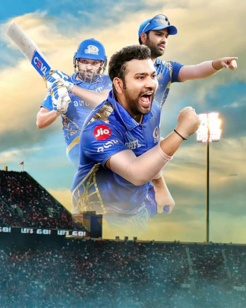 Rohit Sharma Picsart Editing Background Full HD Images