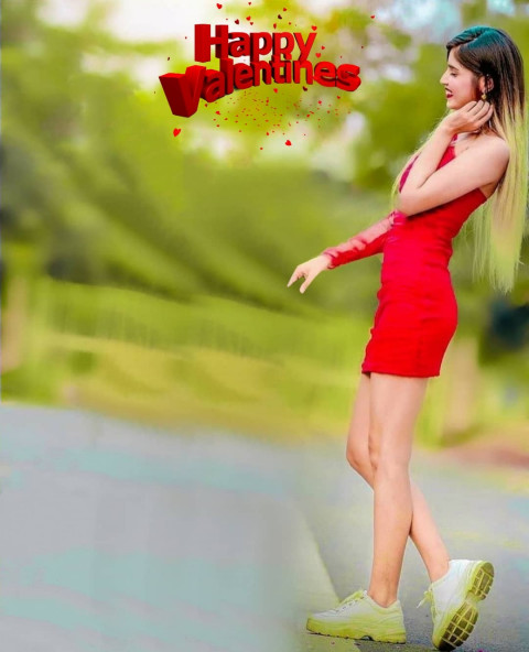 Romantic Valentine Day PicsArt Background For Editing