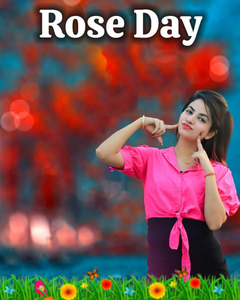 Rose Day Picsart Editing Background HD For Valentine Day