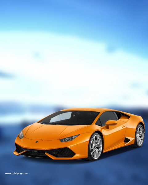 Royal Orange Car CB Picsart Photo Editing HD Background