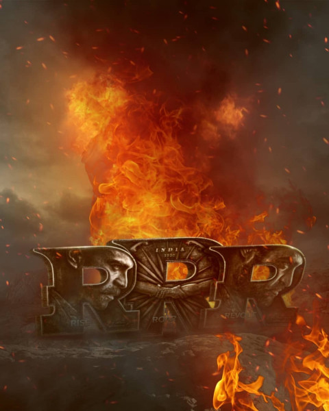 RRR Poster Trending Background For Picsart & Photoshop