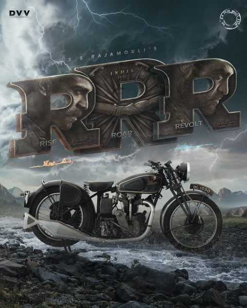 RRR south Movie Poster Background download | Image Free Download