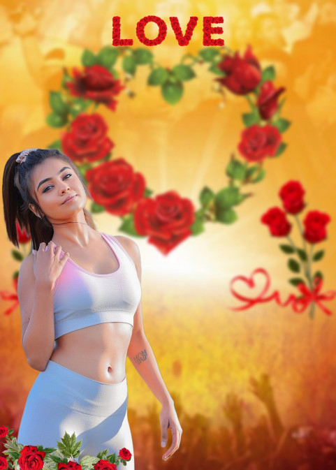 Snapseed Valentine Day Editing Background With Girls For PicsArt