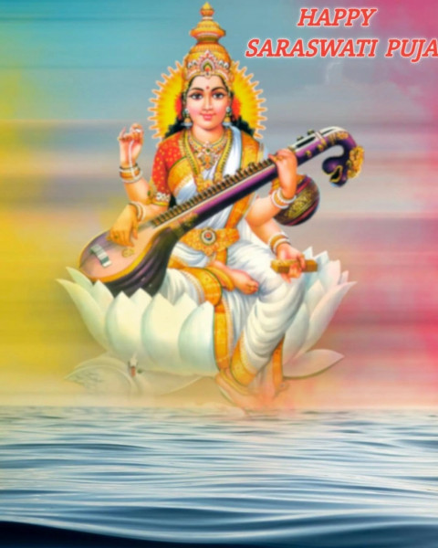 Saraswati Puja Cb Photo Editing Bakground HD Download Free Picsart