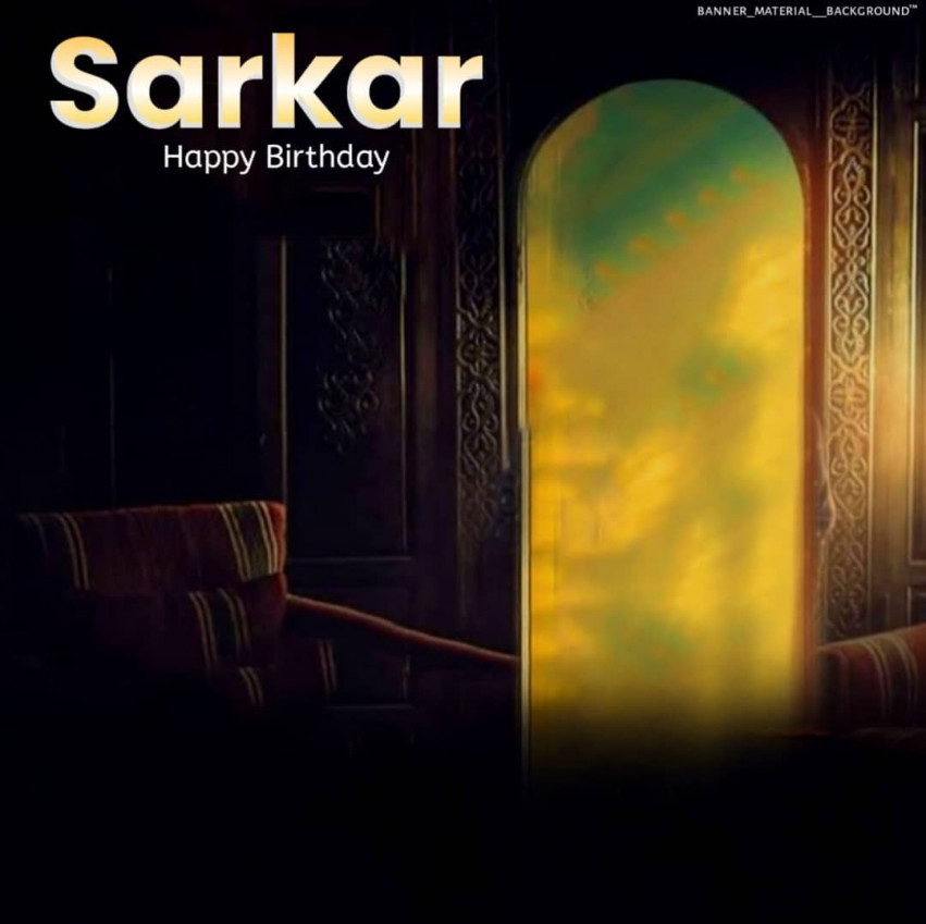 Sarkar Marathi Banner HD Background Free Download