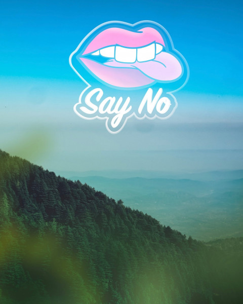 Say No Picsart CB Background Full HD Download