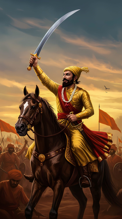 Shivaji Maharaj Mobile Background Hd Wallpaper And Ios